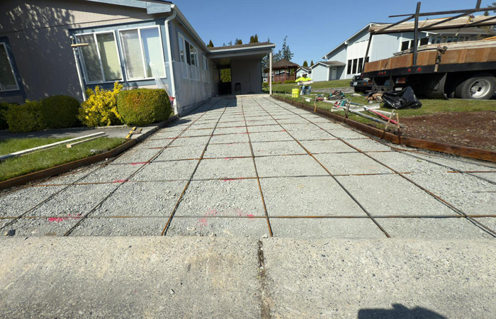 concrete driveway contractor in snohomish county